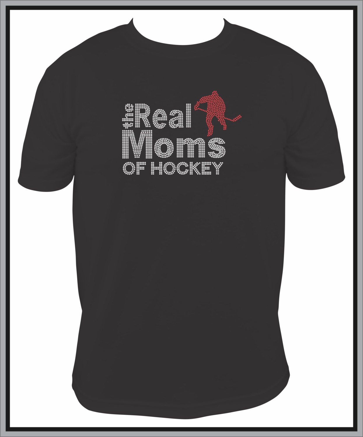 Hockey Mom T Shirt/ Hockey Mom Shirt/ Hockey Mom Clothing/