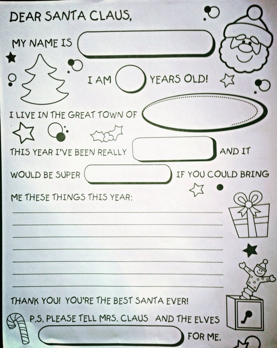 Write a santa list