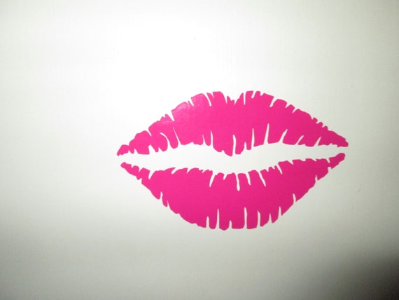 Lips Vinyl Decal Many Sizes And Colors Available 6812