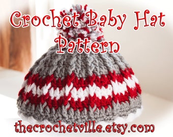 Ponto Crochet Baby Hat Pattern