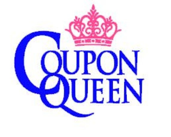 Items similar to Custom Car Decal Coupon Queen Sticker 2 color Vinyl on ...