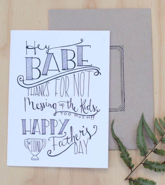 Download Funny Father's Day card for husband hipster by ...