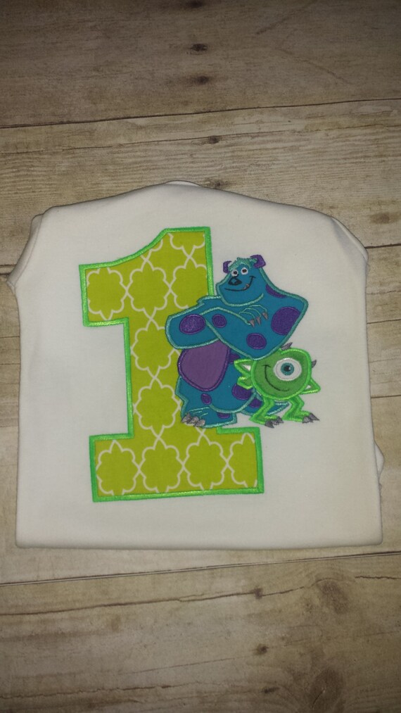 Items similar to Monsters Inc inspired birthday shirt on Etsy