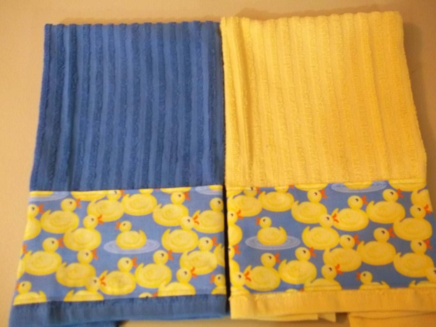 rubber duck hand towels