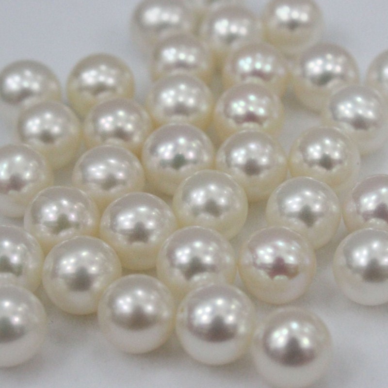 freshwater pearl pairs 4-5mm round pearls cultured pearl