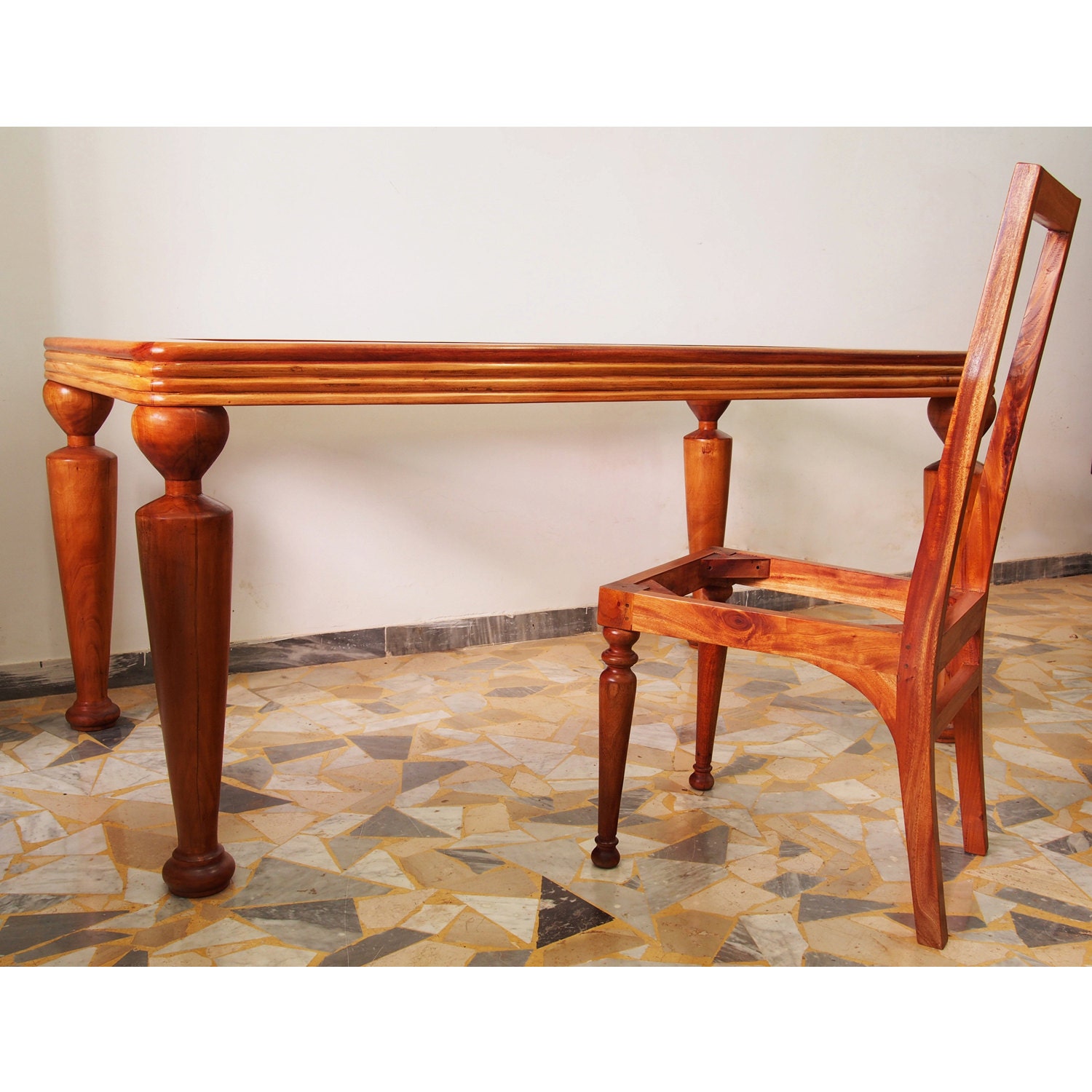 Table in cherry solid wood by rgambella on Etsy