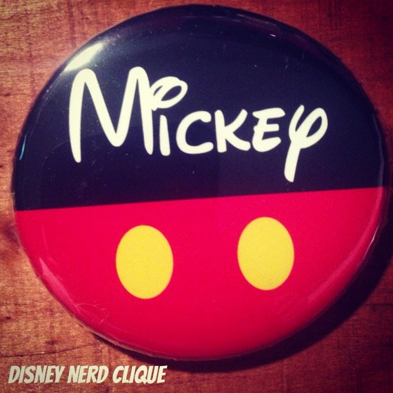 Mickey Mouse Button