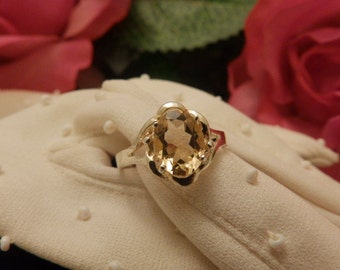VARINIA CITRINE RING 6.5 main image 1