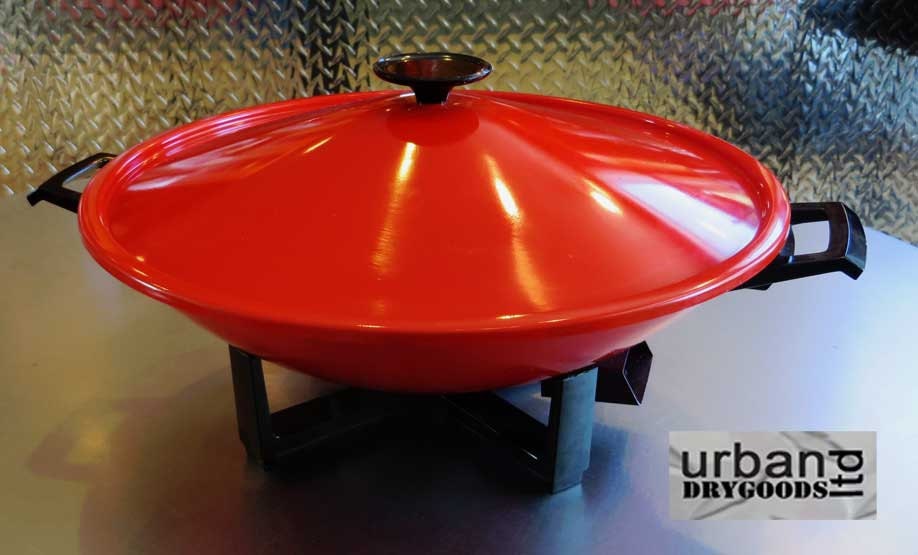 1970s Red Electric West Bend WOK 100063