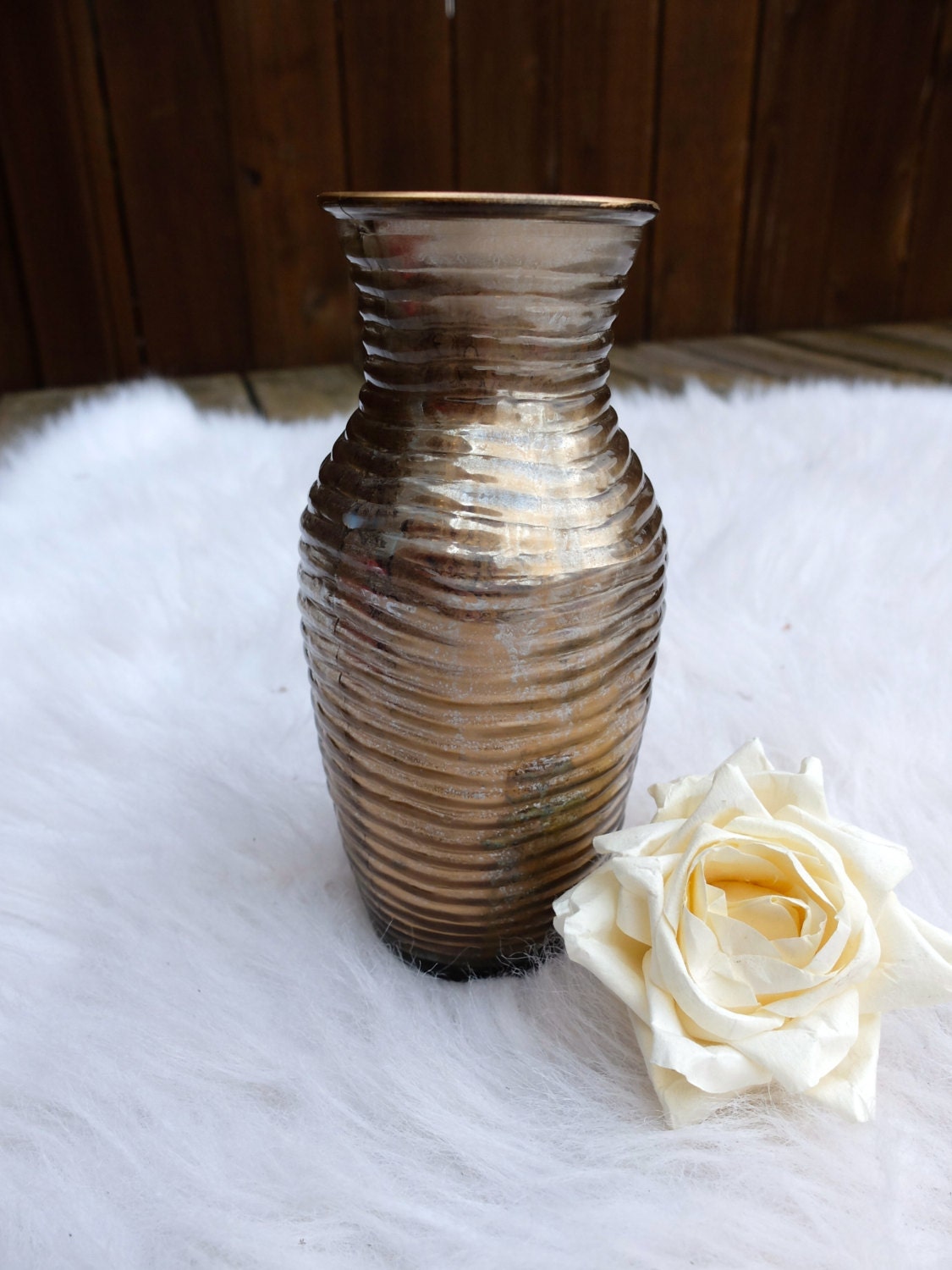 Bronze Gold Mercury Glass Gold Tall Vases Gold Mercury Glass