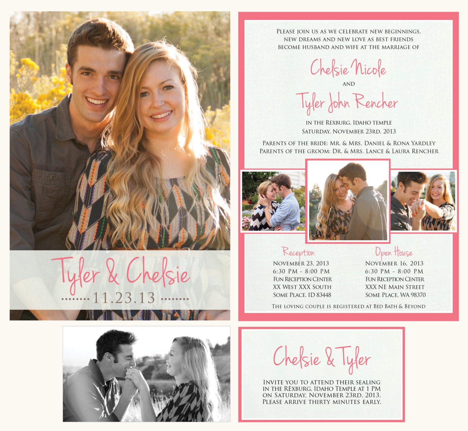 Wedding Invitation Templates vintage wedding invitations ...