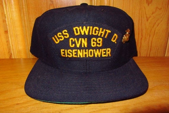 USS Dwight D. Eisenhower CvN 69 US Aircraft Carrier Vintage