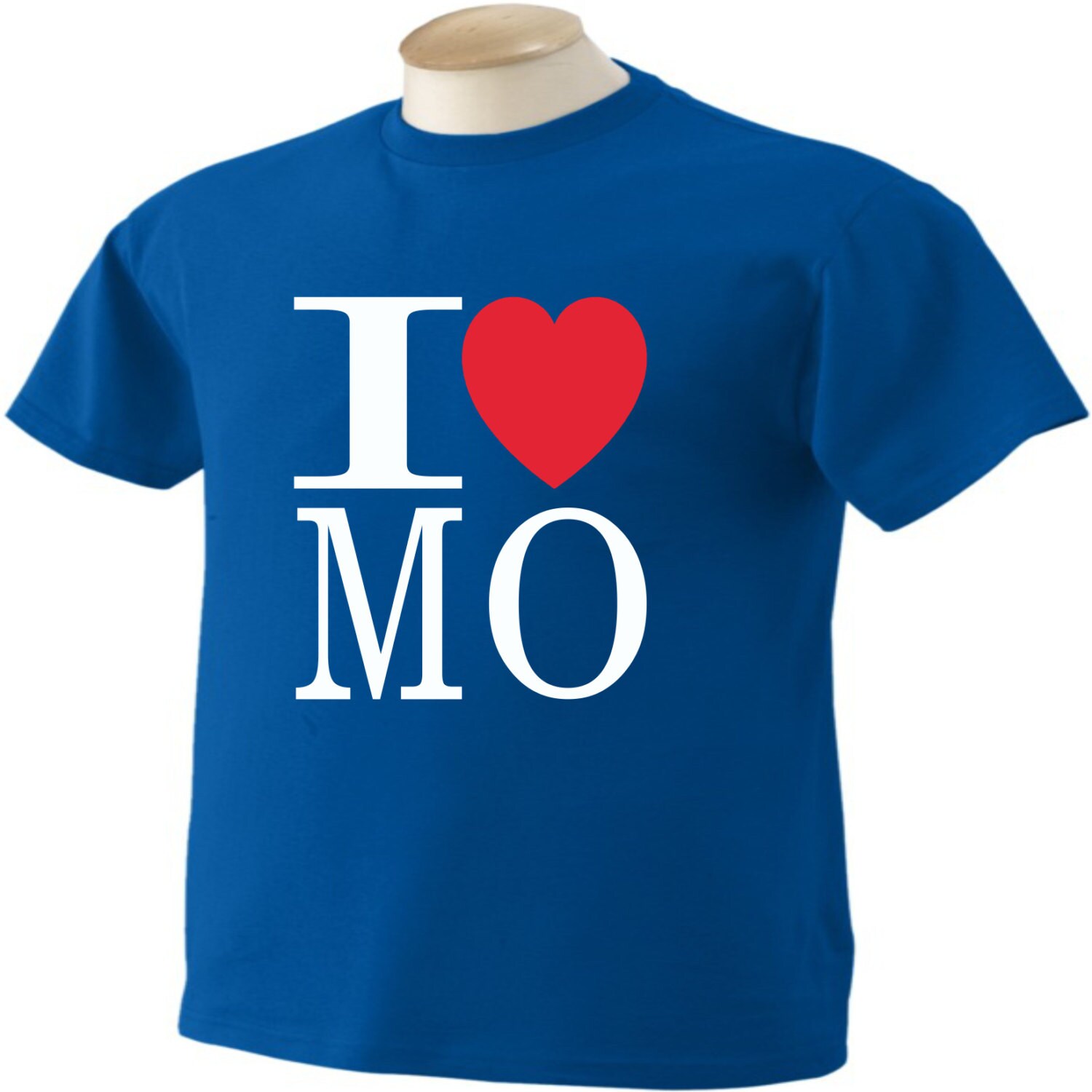 I Love Missouri TShirt Heart MO