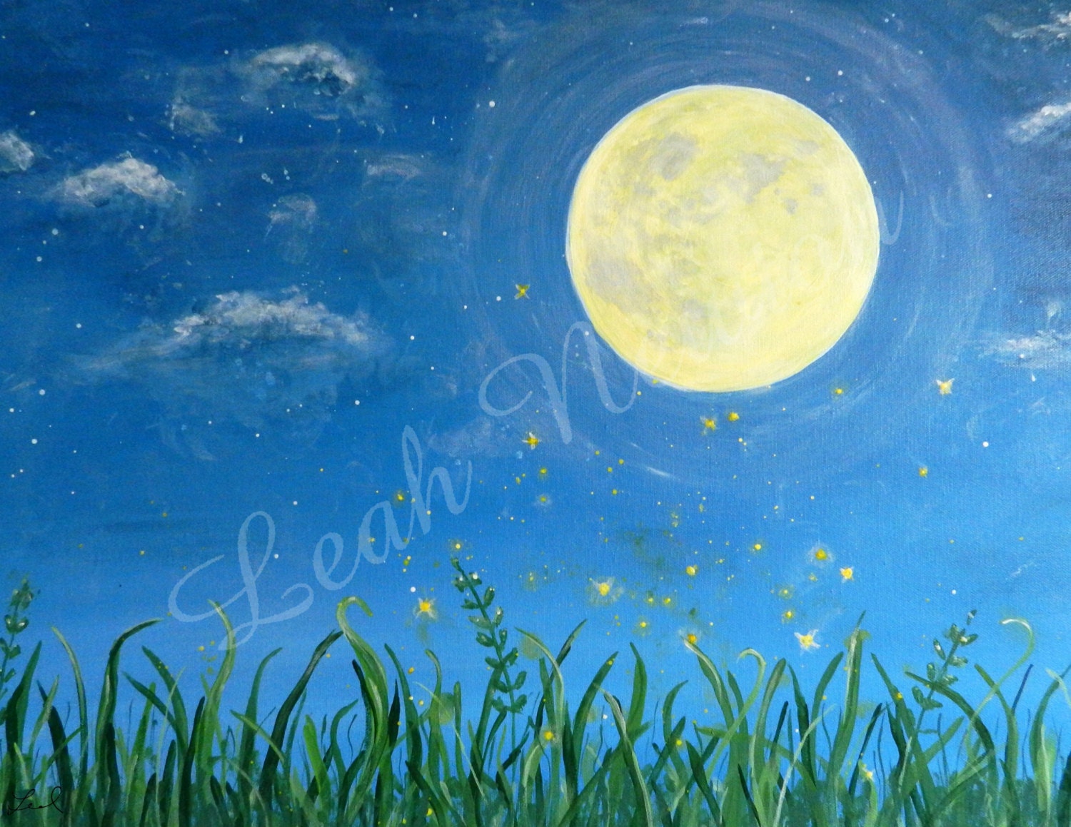 Fairy Moon Giclee Art Print