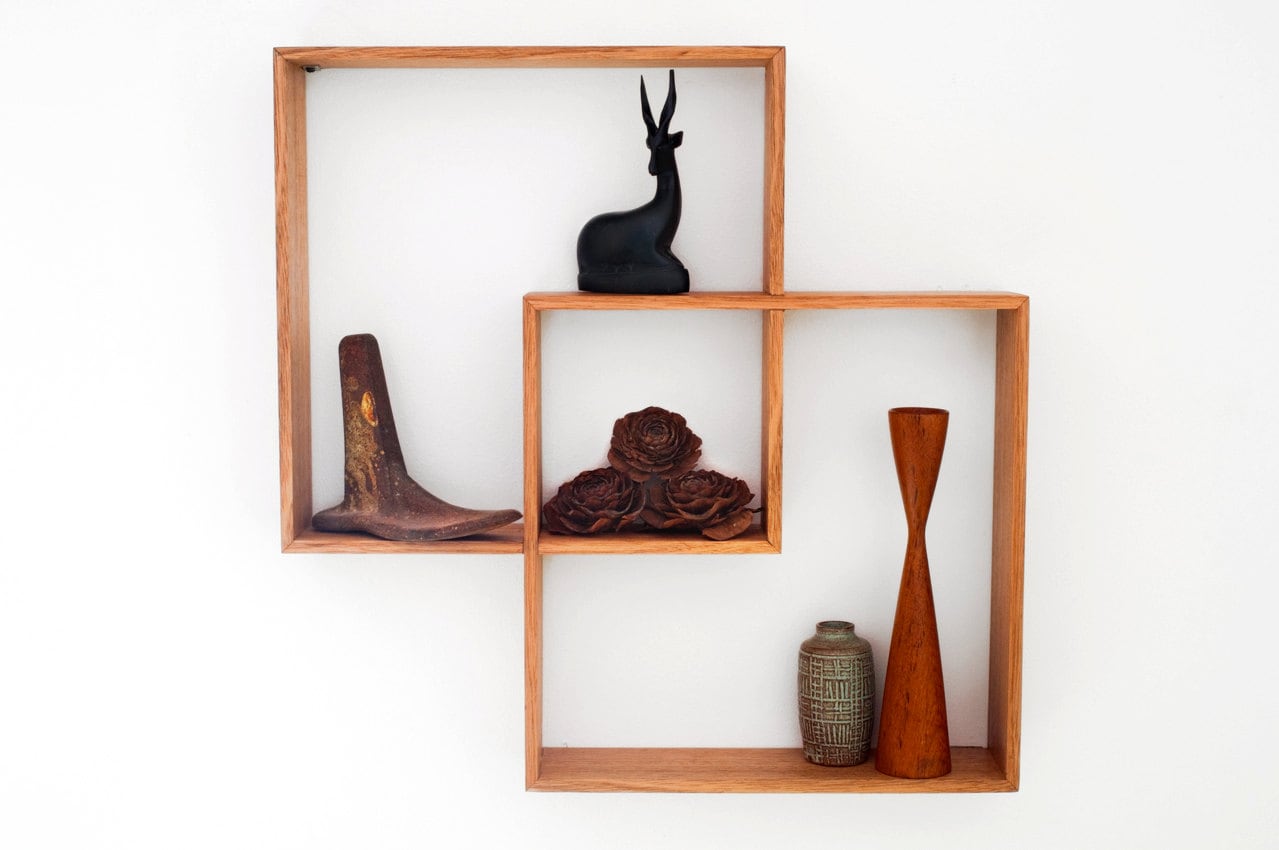 2 Shadow Box to display your treasures.Wall hanging by Senkki