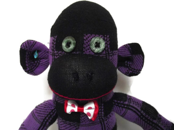 purple monkey plush