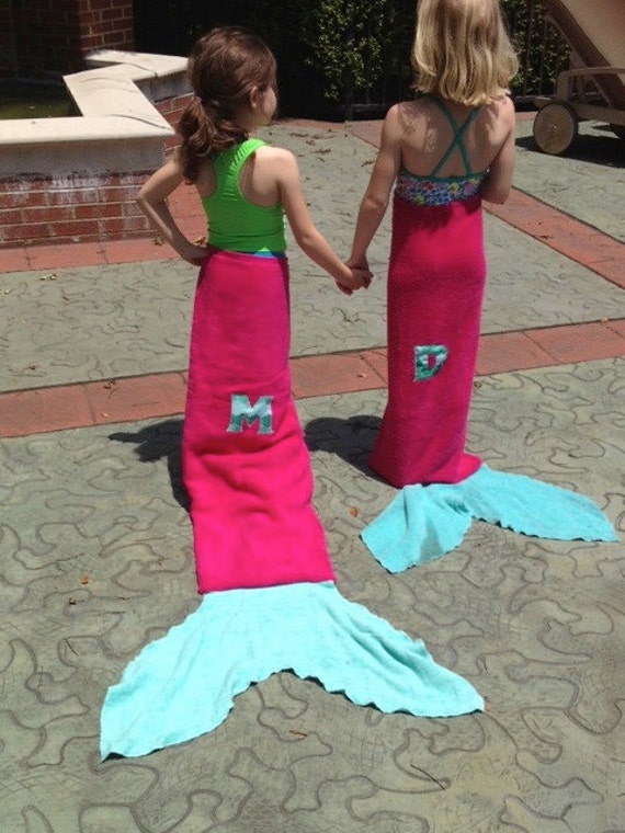 Mermaid Tail Towel