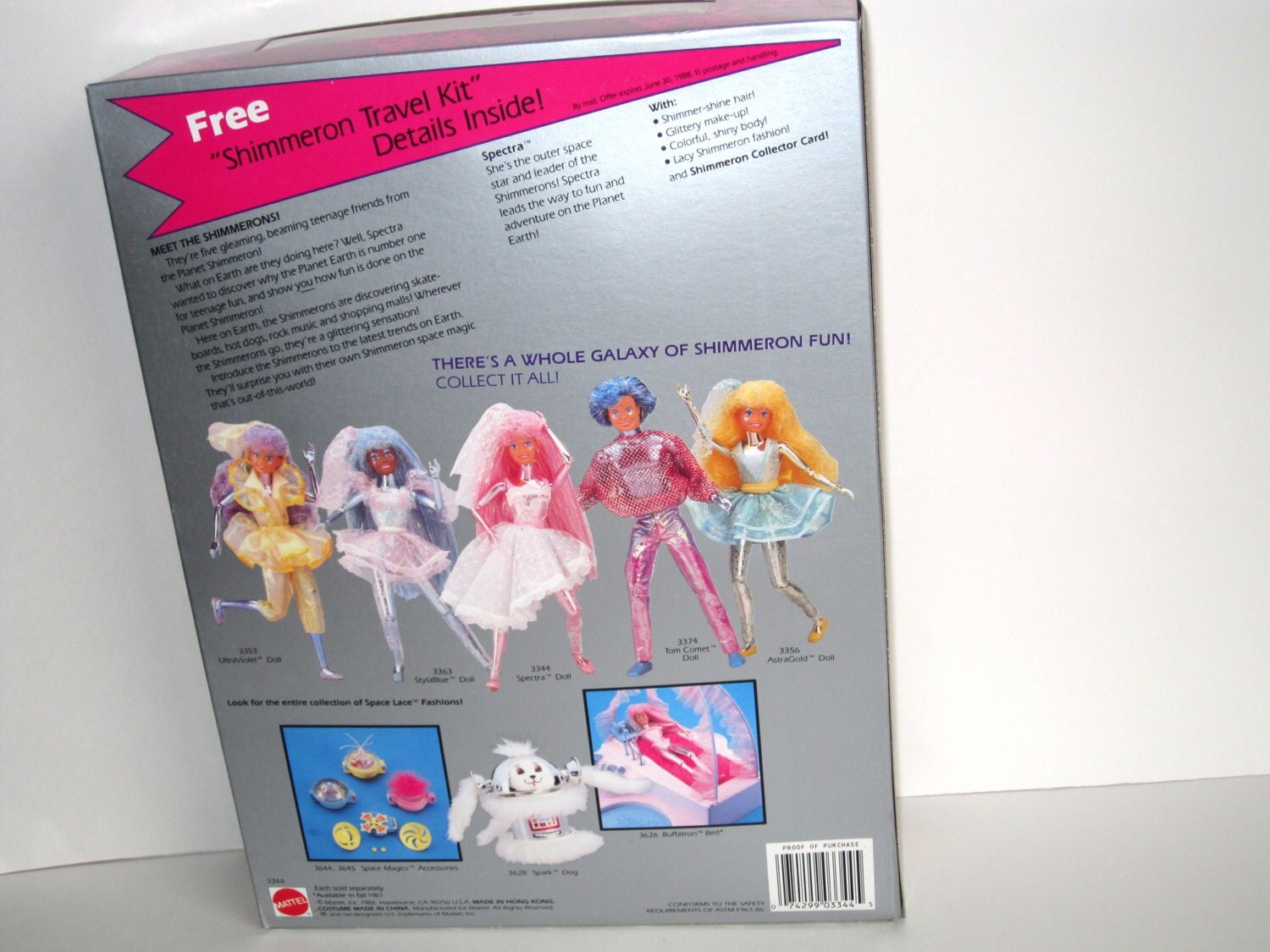 mattel spectra dolls