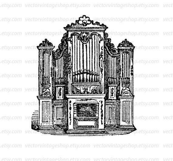 free clip art church organ - photo #15