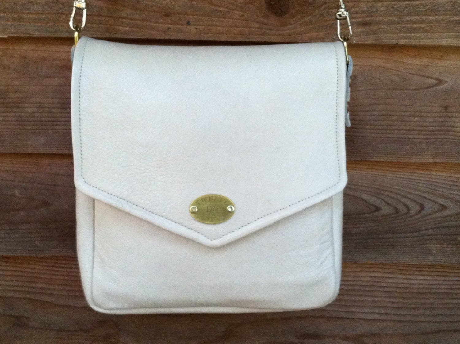 Handmade Leather Concealed Carry Messenger Bag