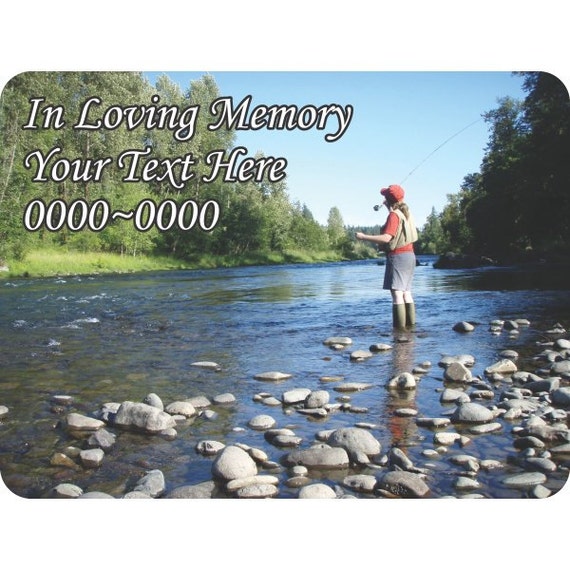 Download Fishing 02 In Loving Memory Full Color Rounded Rectangle 005