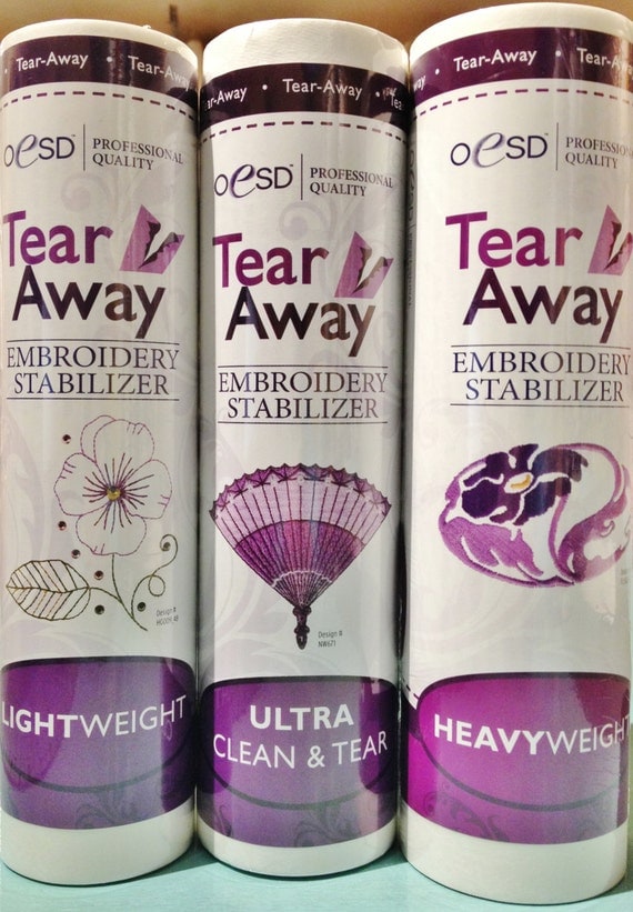 OESD Tear Away Stabilizer 10 Lightweight Ultra Clean