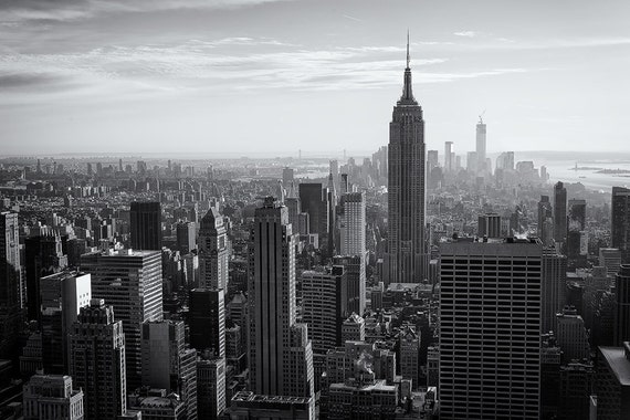 Top of the Rock New York City Skyline Manhattan Empire