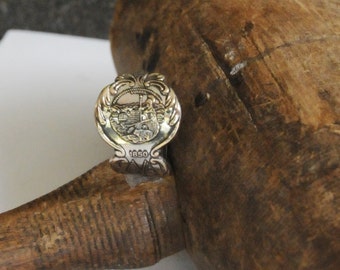 california ring, american ring, spoon ring, california state ring