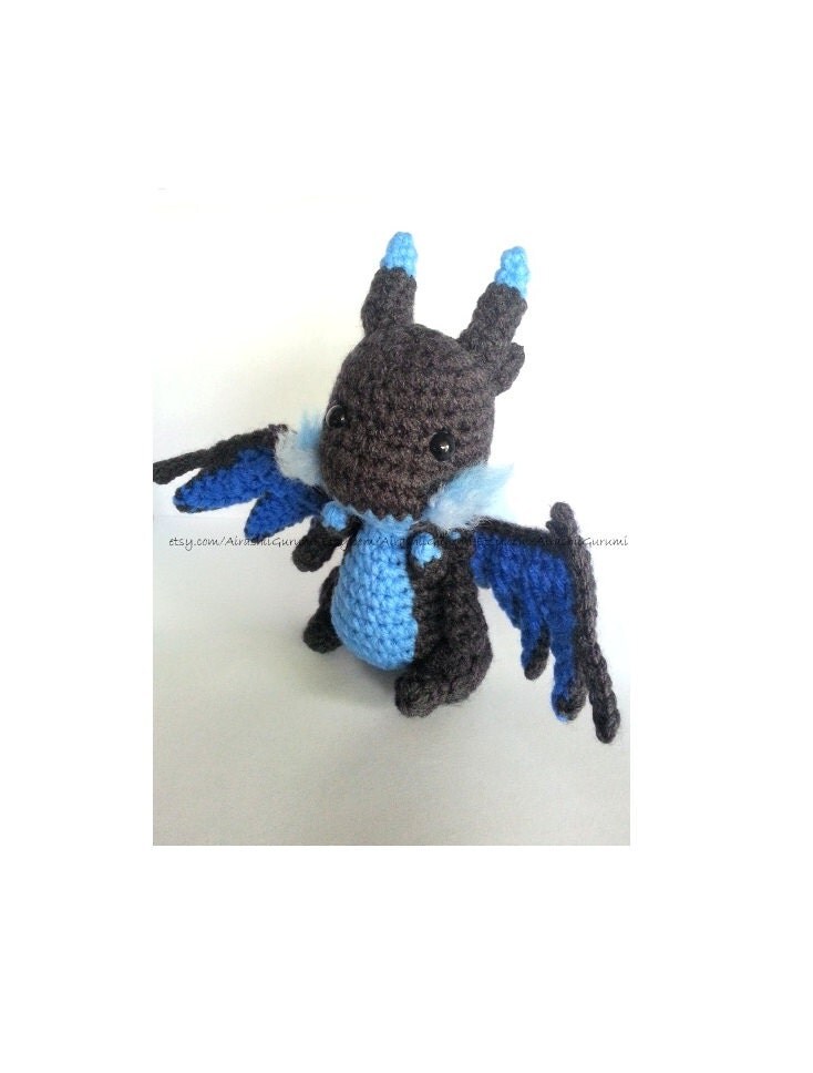Mega CharizardxCrochet Chibi Pokemon:Amigurumi Plush
