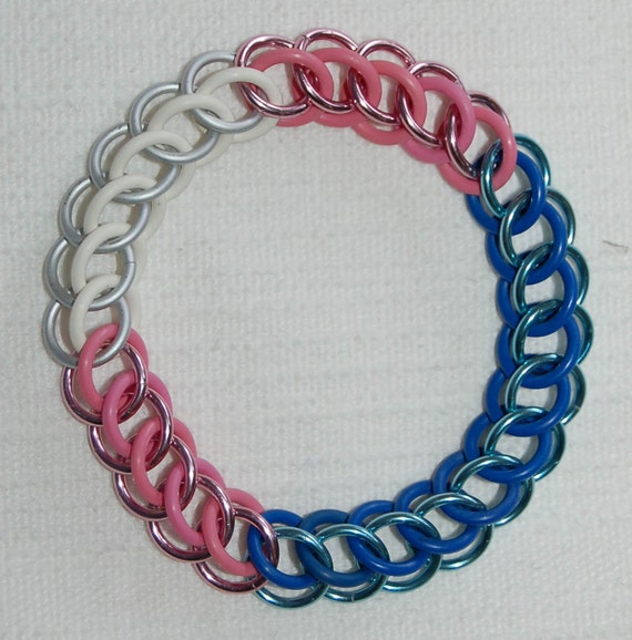 Stretchy Transgender Trans Pride by PufferfishCreations on Etsy