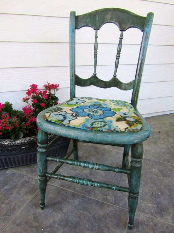 shabby chic retro distressed side chair funky wooden chair shabby chic retro distressed side chair funky wooden chair