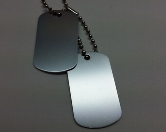 round dog tags military