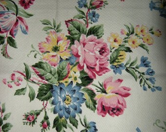 Popular items for 1940s Barkcloth on Etsy