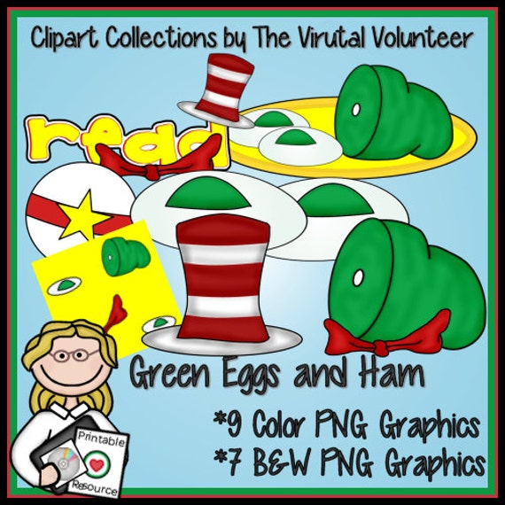 free clip art green eggs and ham - photo #41