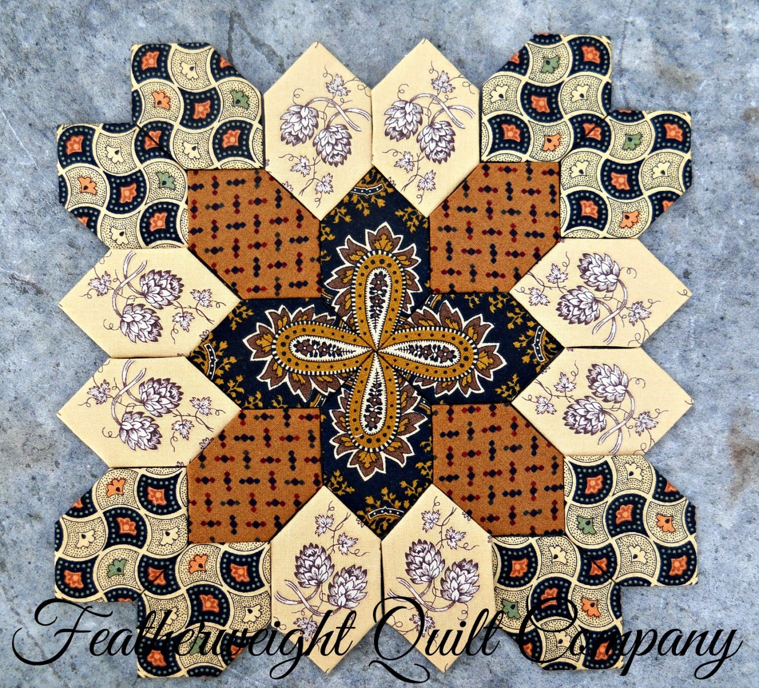 Lucy Boston Patchwork of the Crosses Block Kit 36