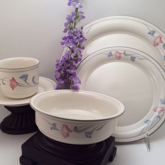 Five Piece Setting Lenox China Casual Dinnerware China Stone