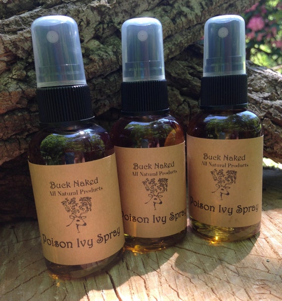 Poison Ivy Spray by bucknakedplantmed on Etsy