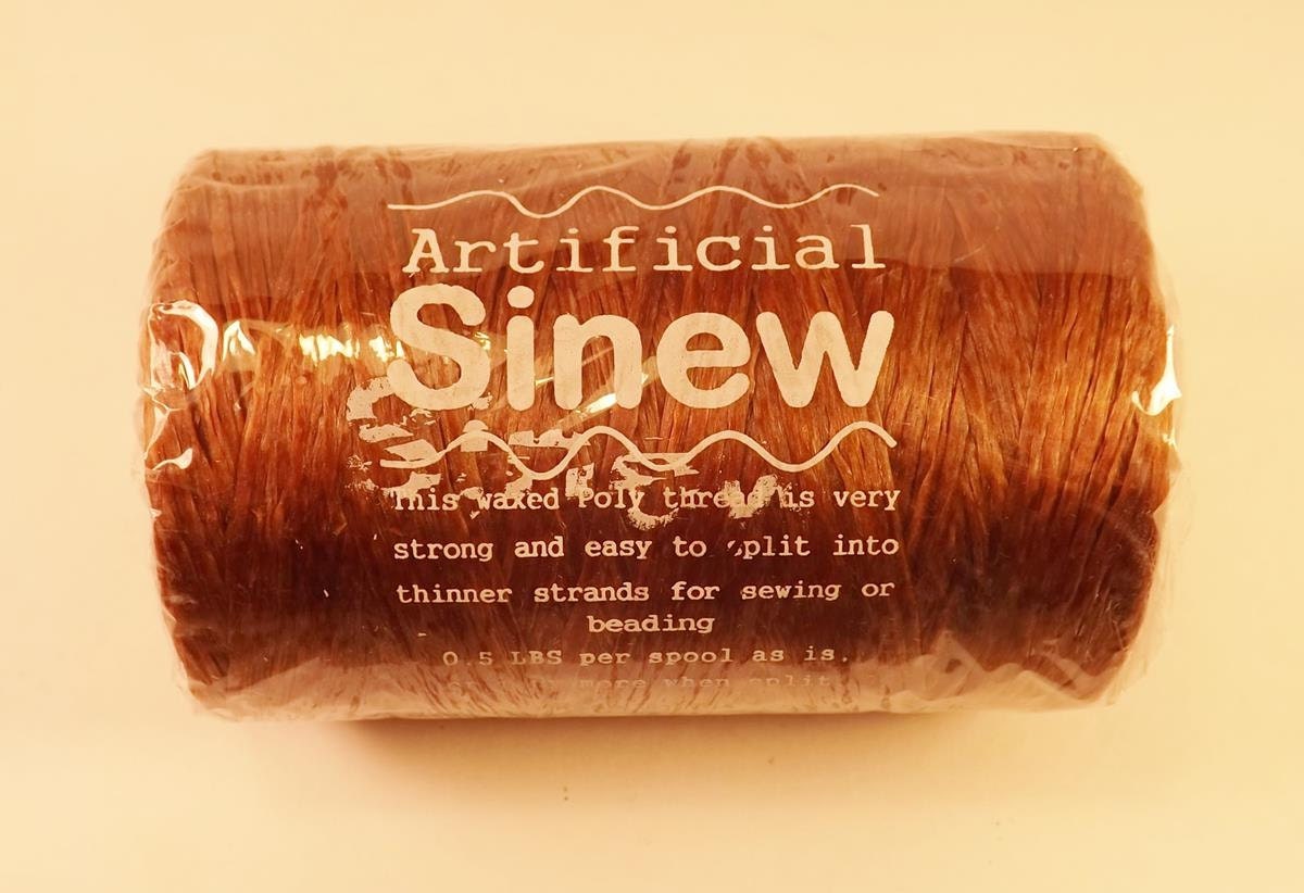 Artificial Sinew 70lb strength 300 yards 8oz Spool