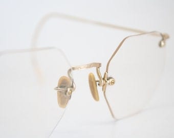 Popular items for rimless eyeglasses on Etsy