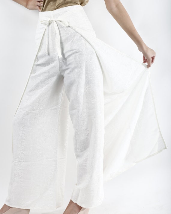 white palazzo pants amazon