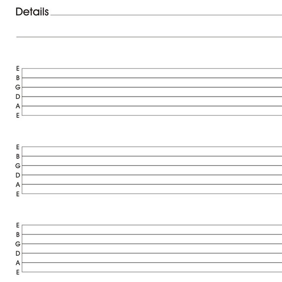 blank guitar tab sheets to print