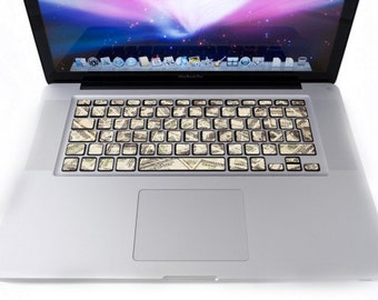 Keyboard for MacBook Dollar stickers