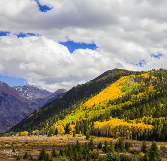 Fall in Telluride Colorado Landscape Photograph