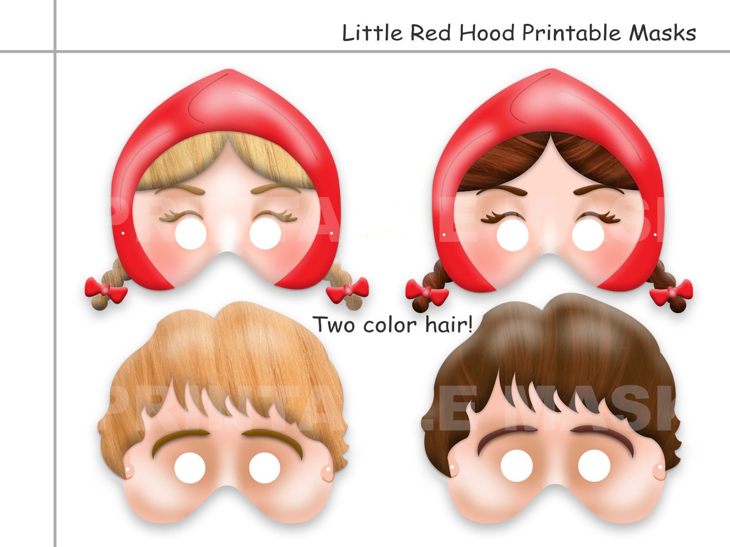 unique-little-red-riding-hood-tale-printable-masks-wolf