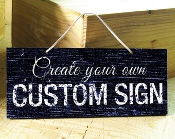 LONDON - Custom Signs in White, Brown, Blue, Navy, Black. Door Sign. Office Sign. Wedding Decor. Rustic Signs. Nursery Decor. Bar Sign