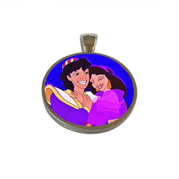 Disney Aladdin and Jasmine Inspired Pendant Party by CharmNation