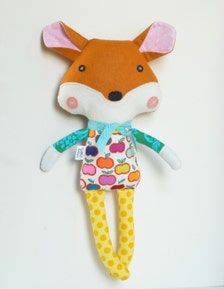 Fox Plush Toy Fox Doll Stuffed Animal for Baby and Children
