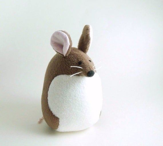 brown mouse stuffed animal