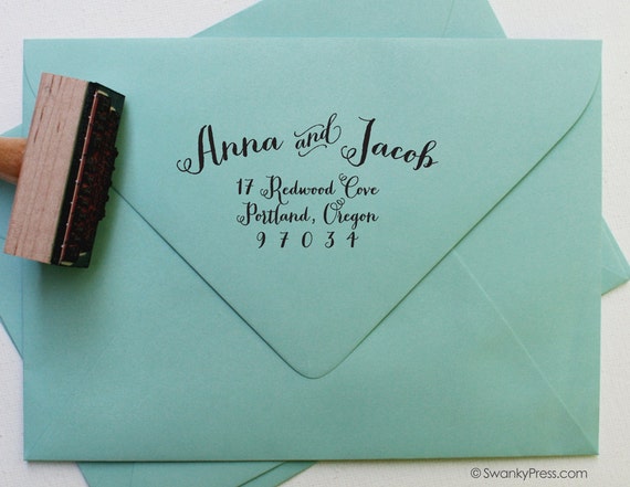 Return Address Stamp - Self-Inking Address Stamp - Custom Address Stamp (038) Il_570xn