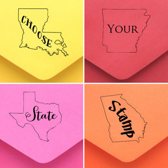 Choose Your State Stamp PROOF Il_570xn